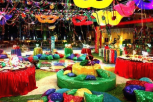 Decoração de Carnaval