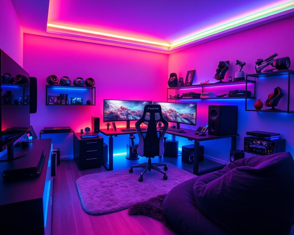 Reformas em Quarto Gamer