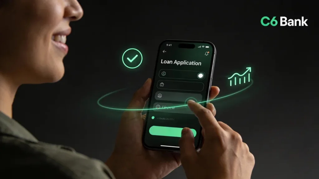 Peça um Empréstimo C6 Bank em 4 Etapas: Guia Rápido