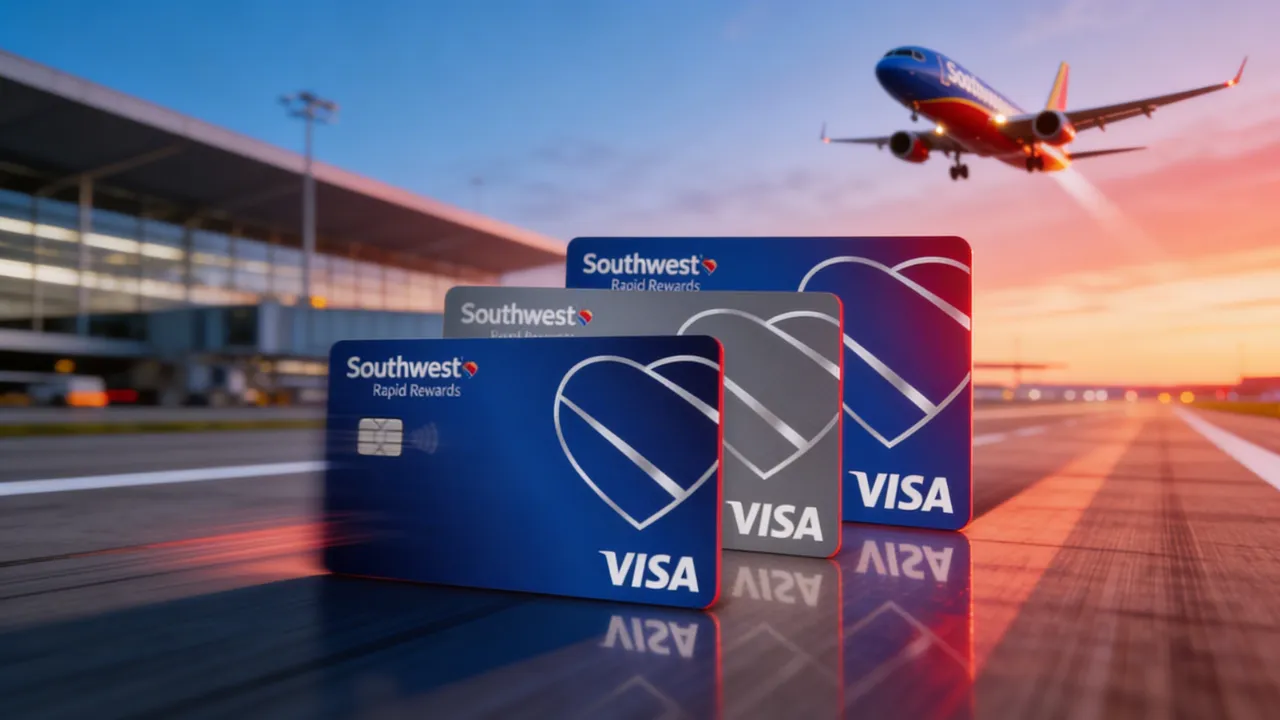 Cartões Rapid Rewards Southwest