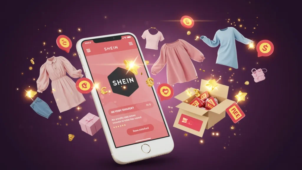 Ganhe Pontos no App SHEIN e Tenha Seu Produto Grátis