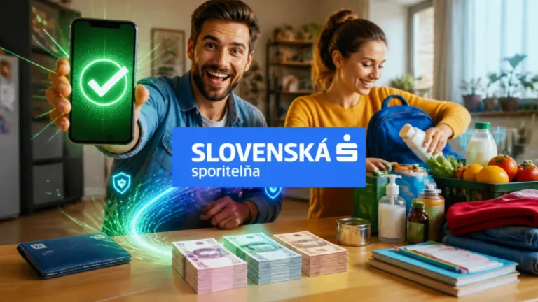 Empréstimo Slovenská sporiteľňa de Forma Rápida e Prática