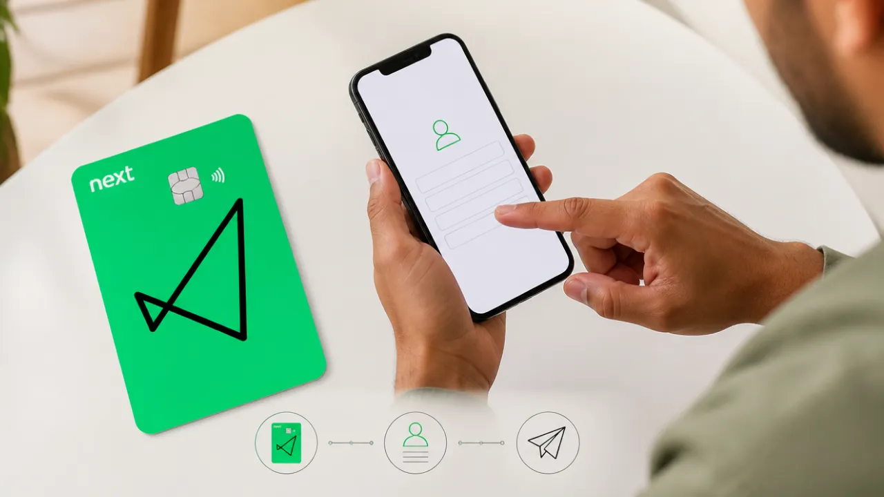 Como Solicitar o Cartão Next Online