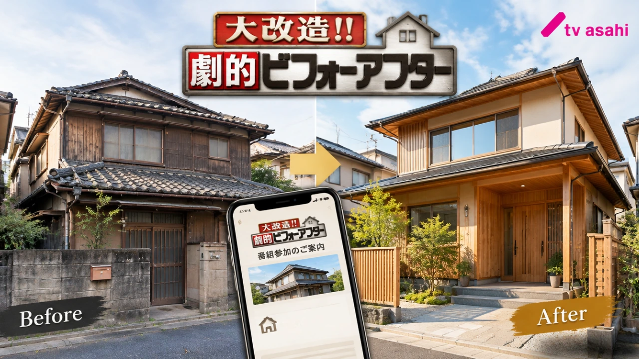 Dai Kaizō!! Gekiteki Before After: Conseguindo uma Reforma para Sua Casa
